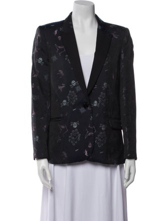 Zadig & Voltaire Printed Blazer