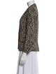 Zadig & Voltaire Animal Print Blazer