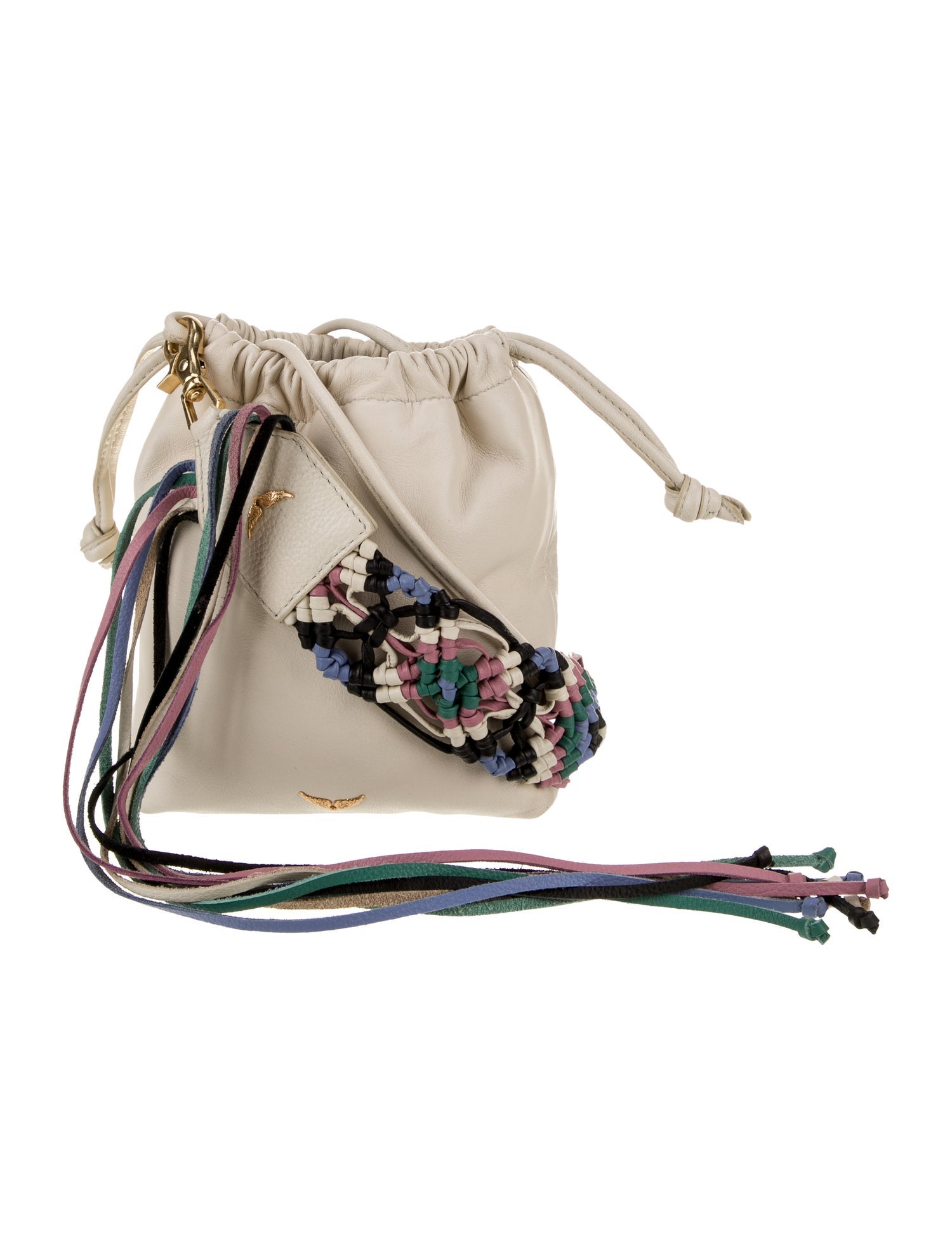 Zadig & Voltaire Leather Bucket Bag