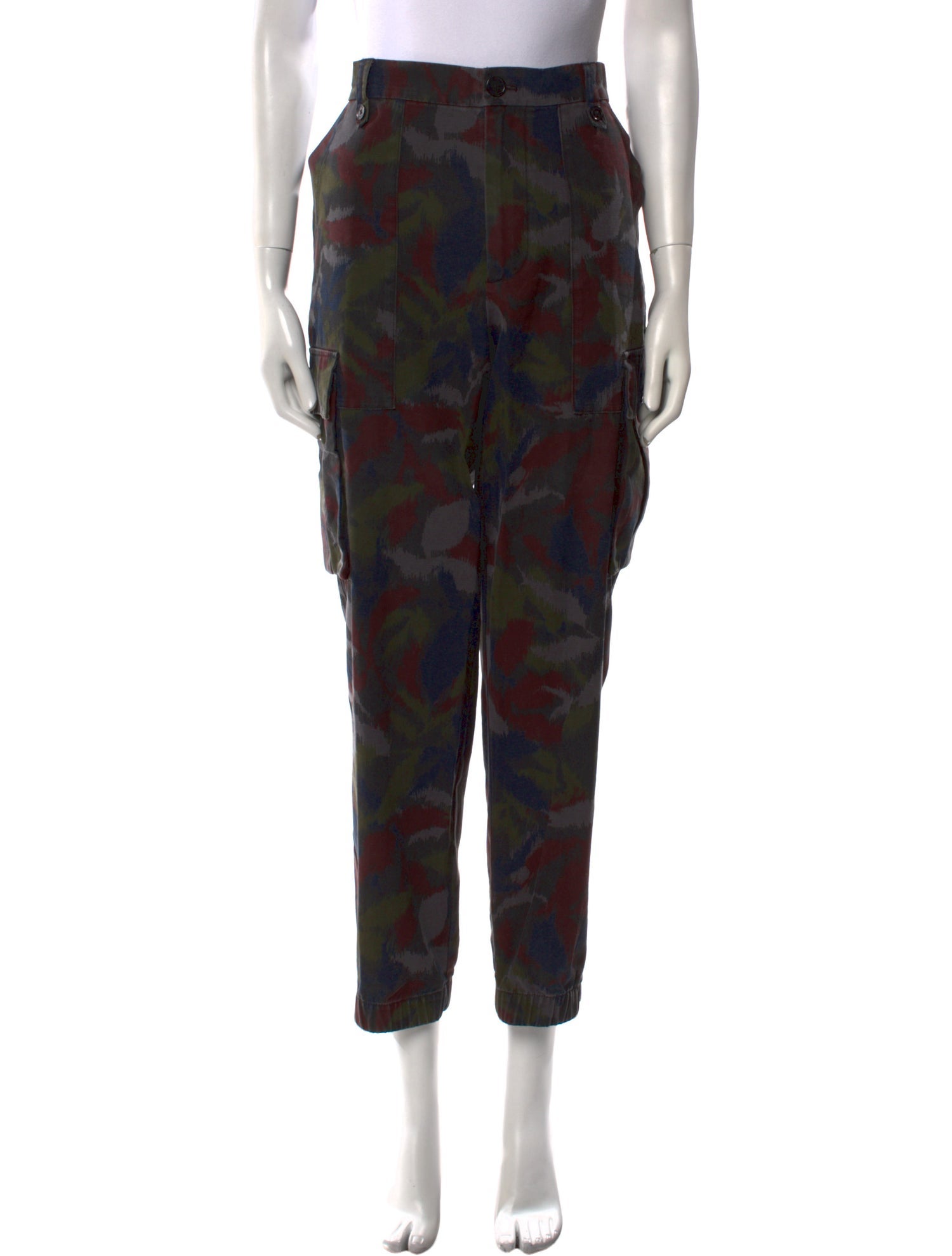 Zadig & Voltaire Printed Straight Leg Pants