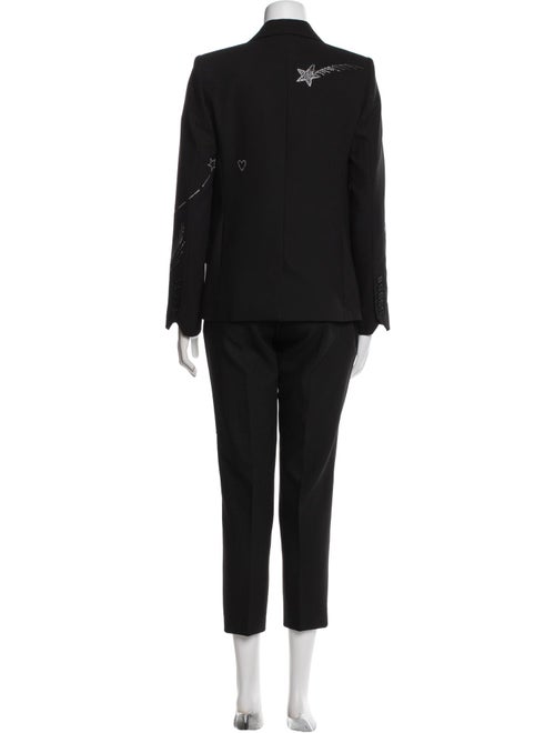 Zadig & Voltaire Crystal Embellishments Pant Set