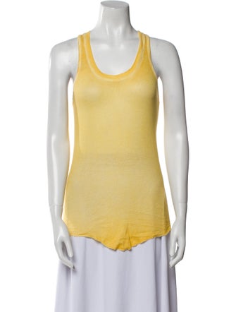 Zadig & Voltaire Silk Scoop Neck Top