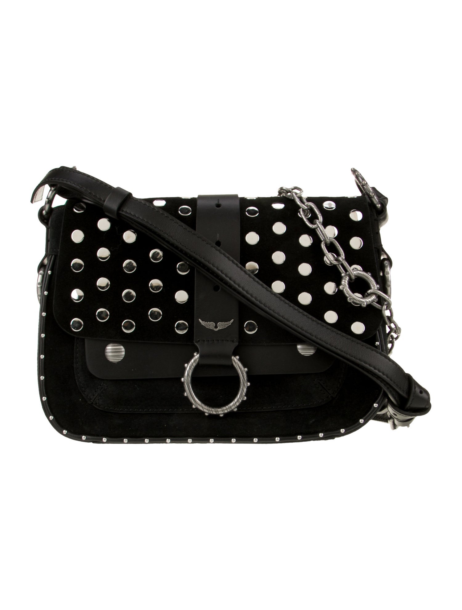 Zadig & Voltaire Suede Crossbody Bag