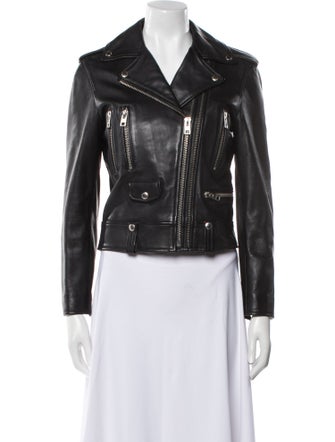 Zadig & Voltaire Leather Biker Jacket