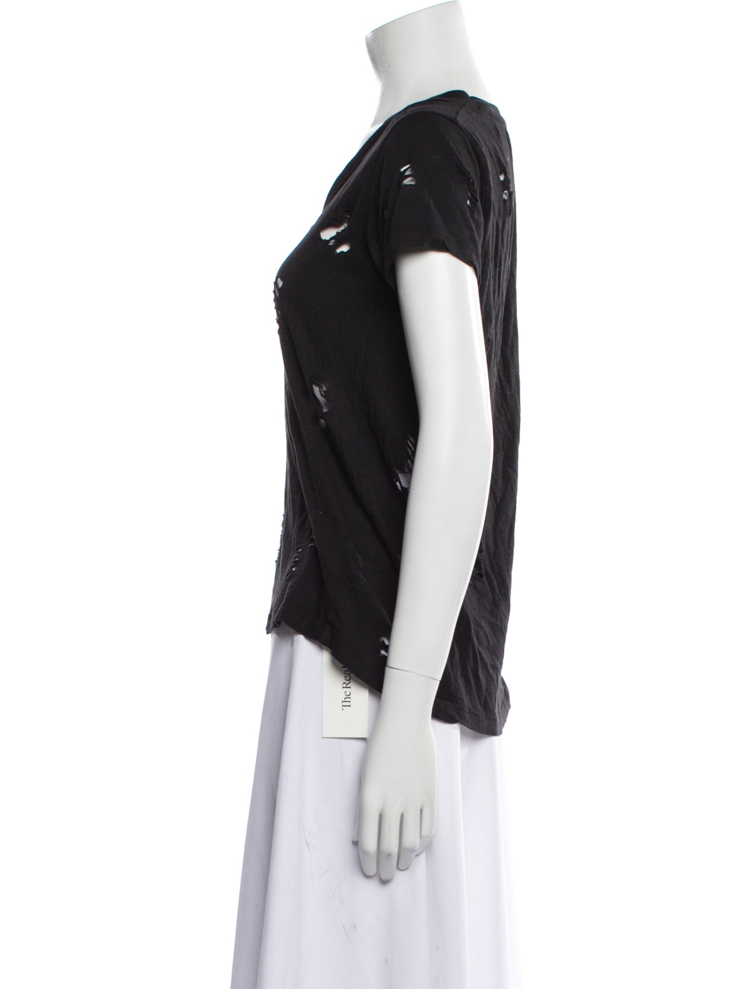 Zadig & Voltaire Scoop Neck Short Sleeve T-Shirt