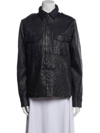 Zadig & Voltaire Lamb Leather Jacket