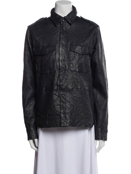 Zadig & Voltaire Lamb Leather Jacket