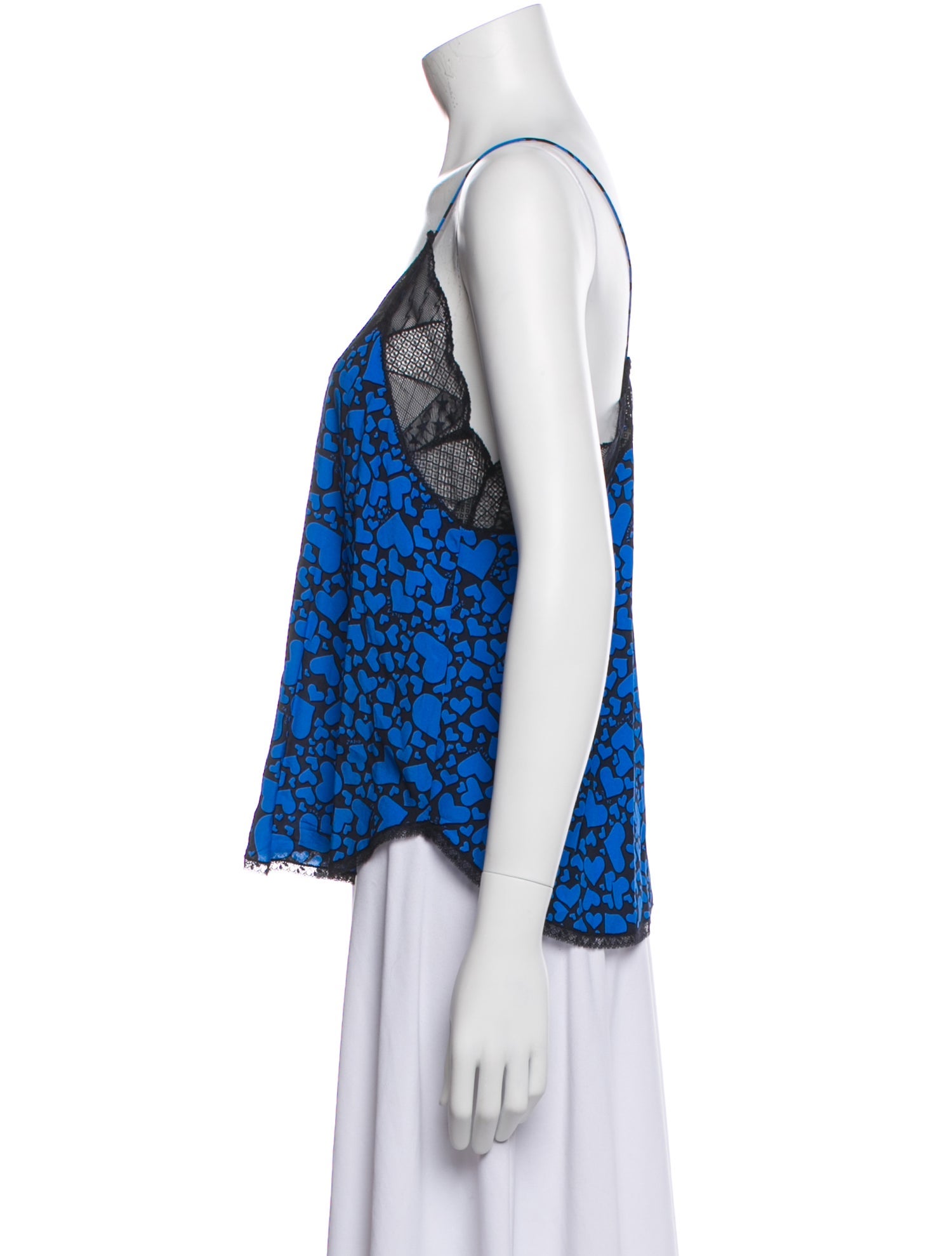 Zadig & Voltaire Printed V-Neck Top