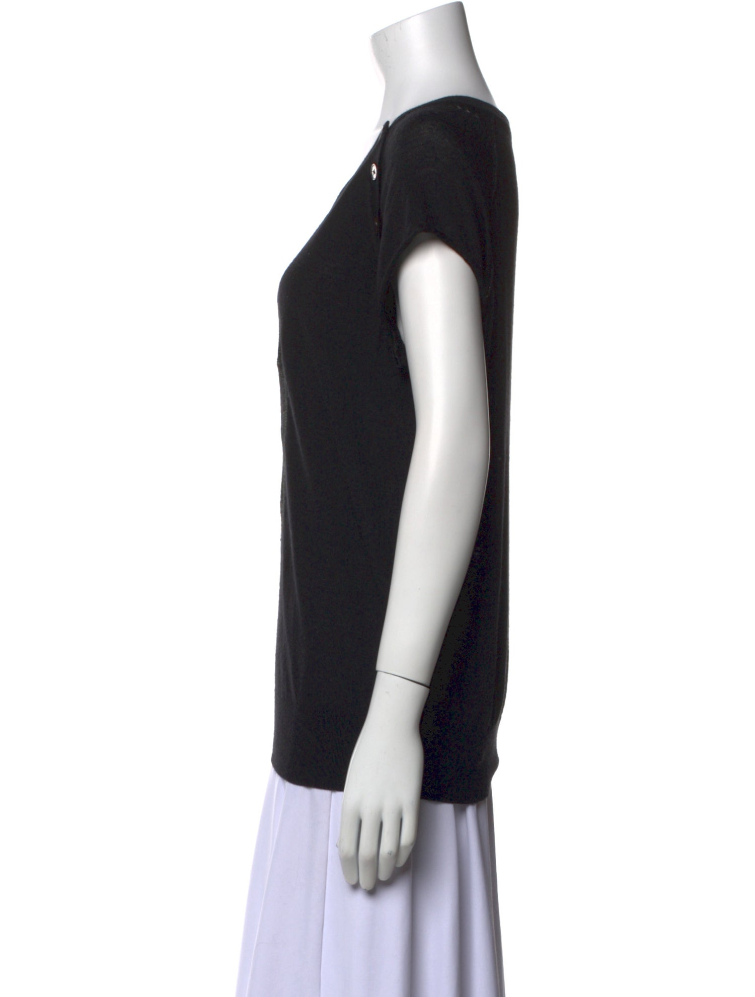 Zadig & Voltaire Merino Wool Graphic Print T-Shirt