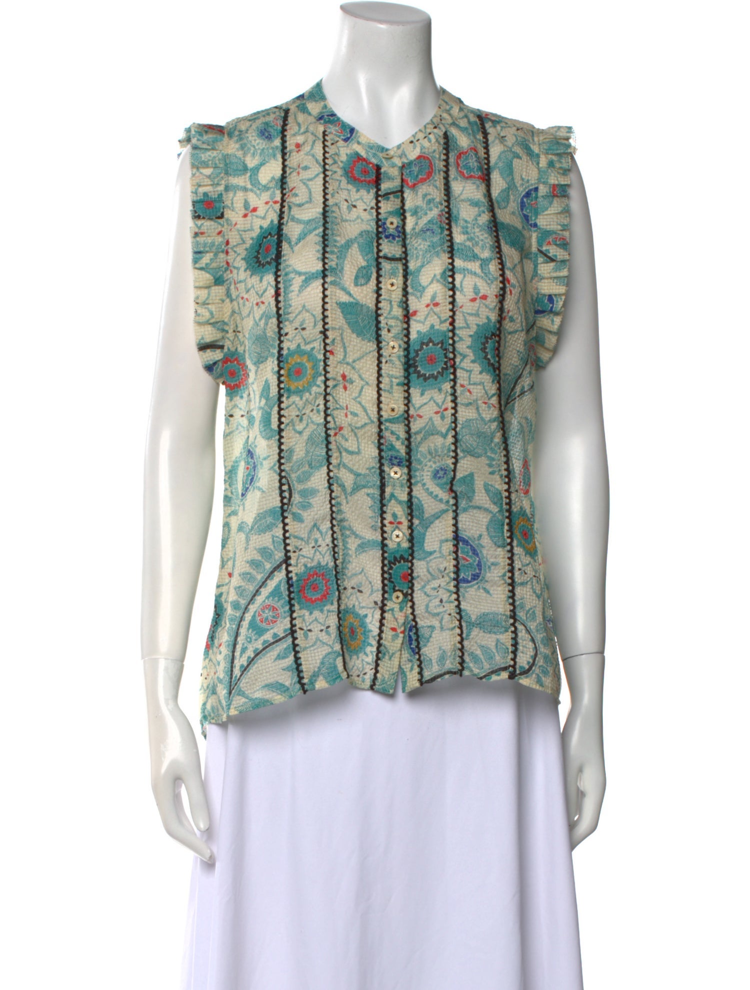 Zadig & Voltaire Silk Printed Blouse