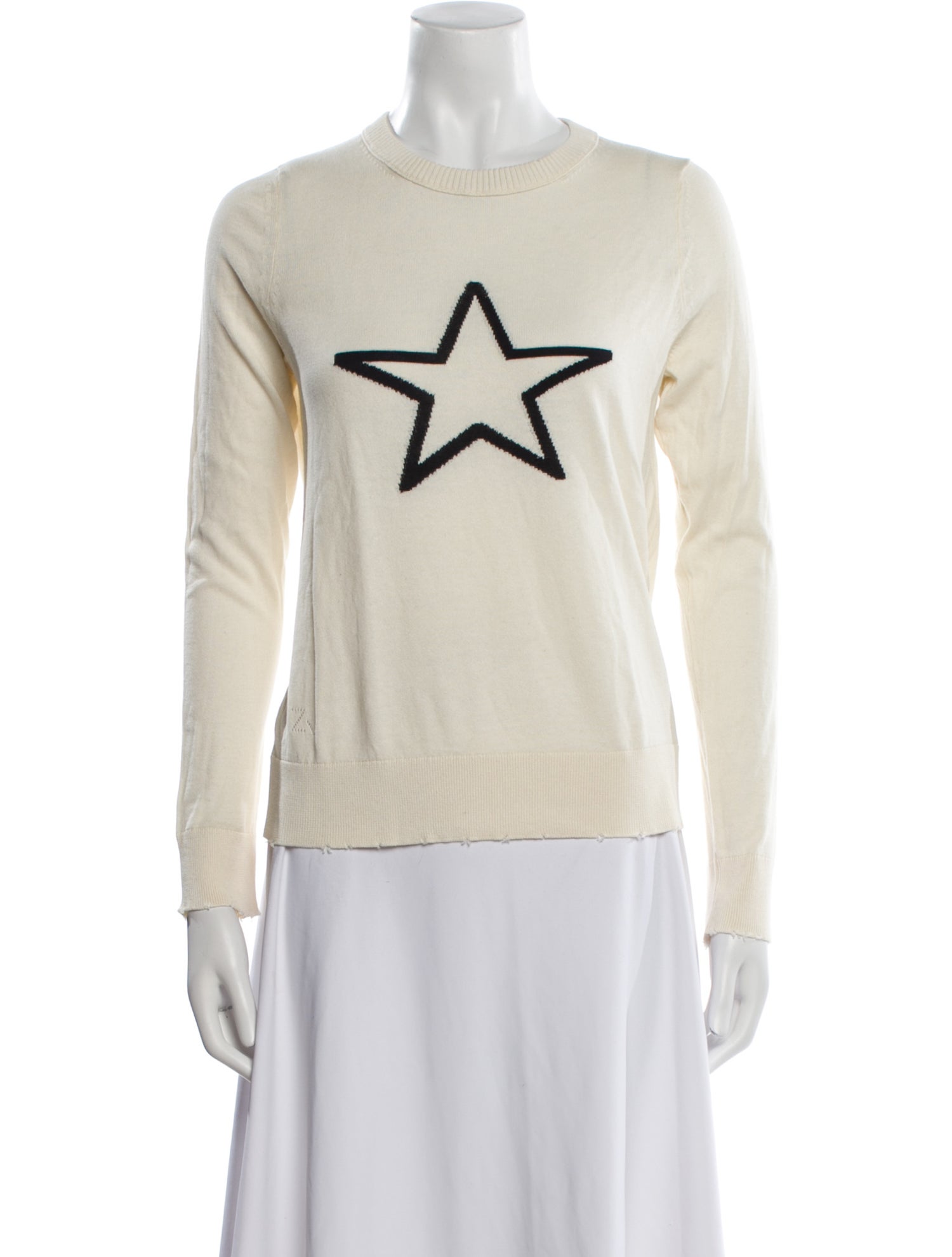 Zadig & Voltaire Graphic Print Crew Neck Sweater w/ Tags