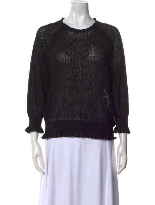 Zadig & Voltaire Crew Neck Three-Quarter Sleeve Sweatshirt