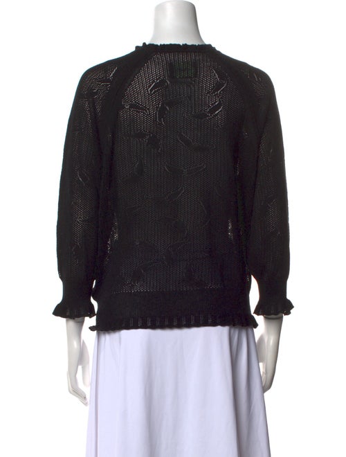 Zadig & Voltaire Crew Neck Three-Quarter Sleeve Sweatshirt