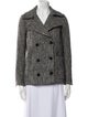 Zadig & Voltaire Wool Tweed Pattern Blazer