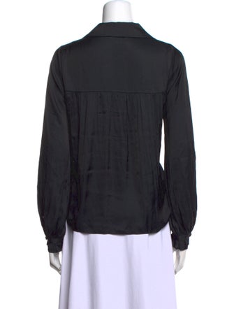 Zadig & Voltaire Long Sleeve Button-Up Top