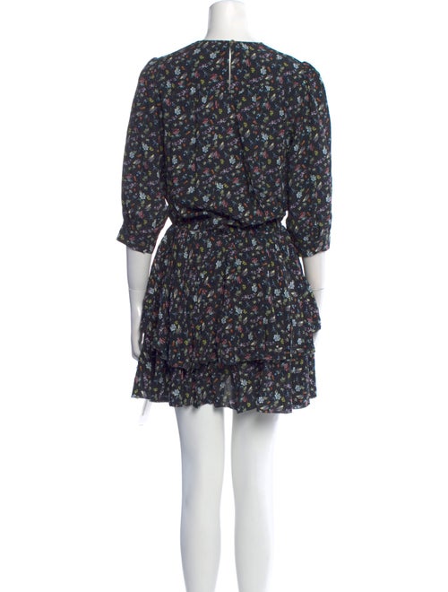 Zadig & Voltaire Floral Print Mini Dress