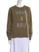 Zadig & Voltaire Graphic Print Crew Neck Sweatshirt