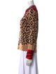 Zadig & Voltaire Wool Animal Print Sweater