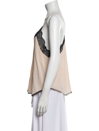 Zadig & Voltaire Silk V-Neck Top