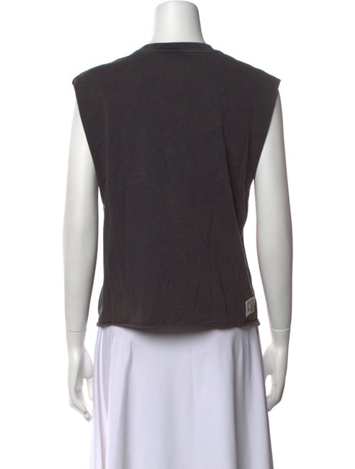 Zadig & Voltaire Graphic Print Crew Neck Top