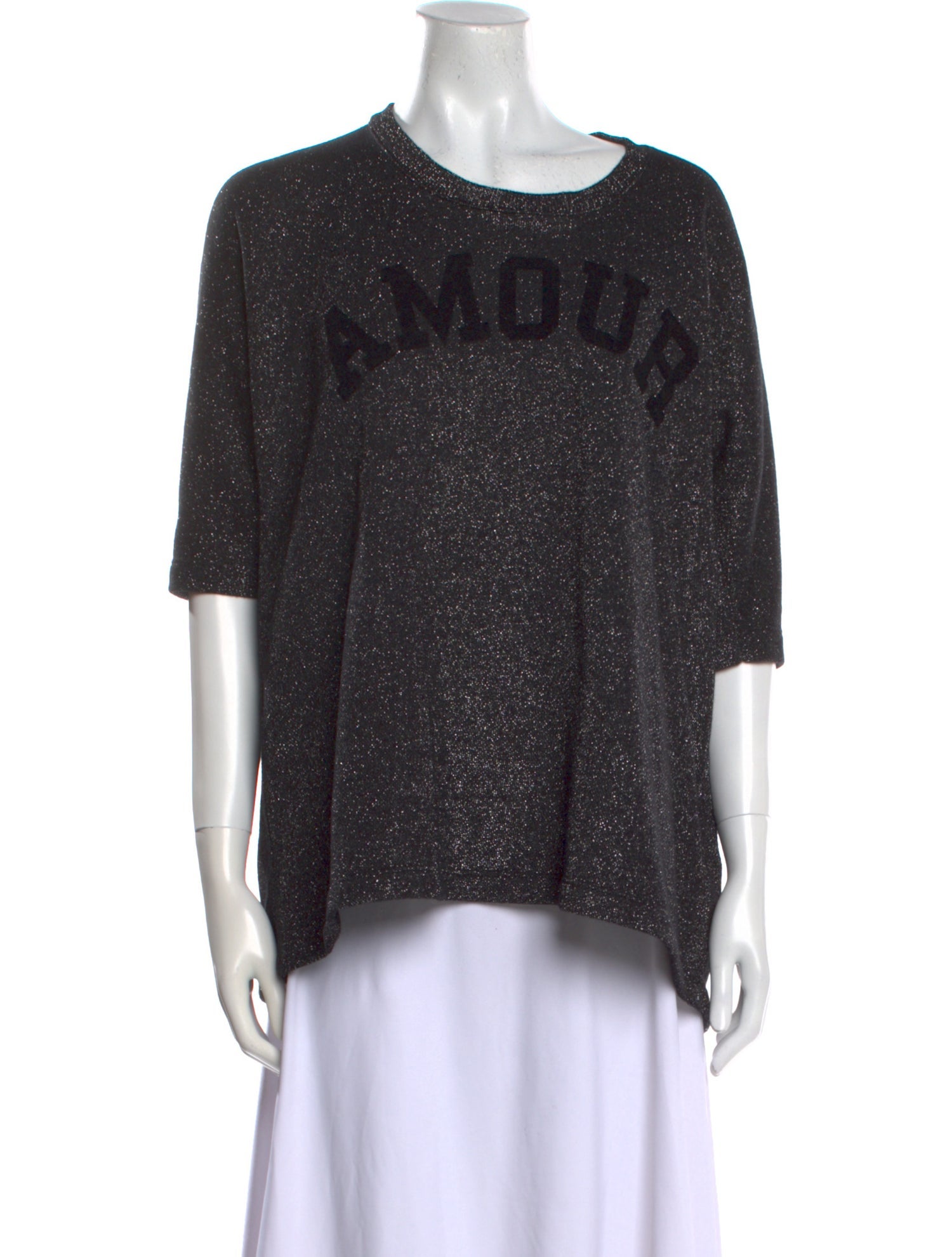 Zadig & Voltaire Scoop Neck Short Sleeve T-Shirt
