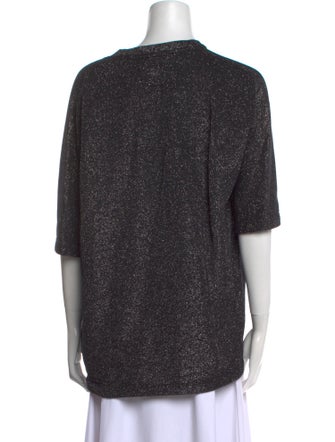 Zadig & Voltaire Scoop Neck Short Sleeve T-Shirt