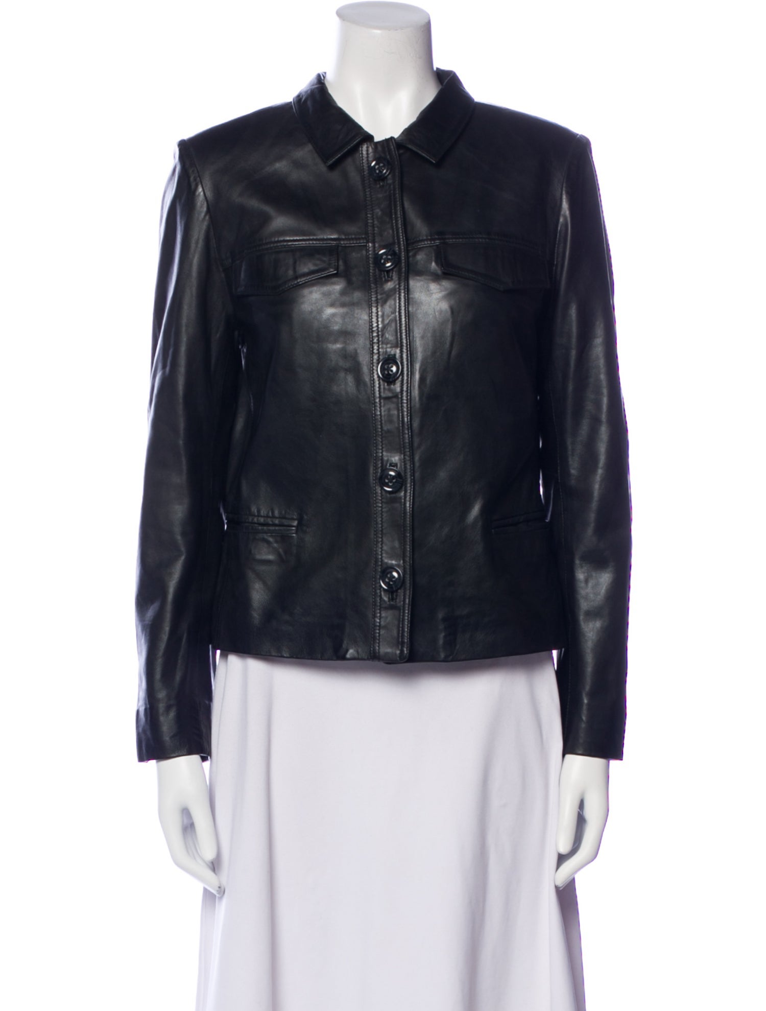 Zadig & Voltaire Leather Biker Jacket