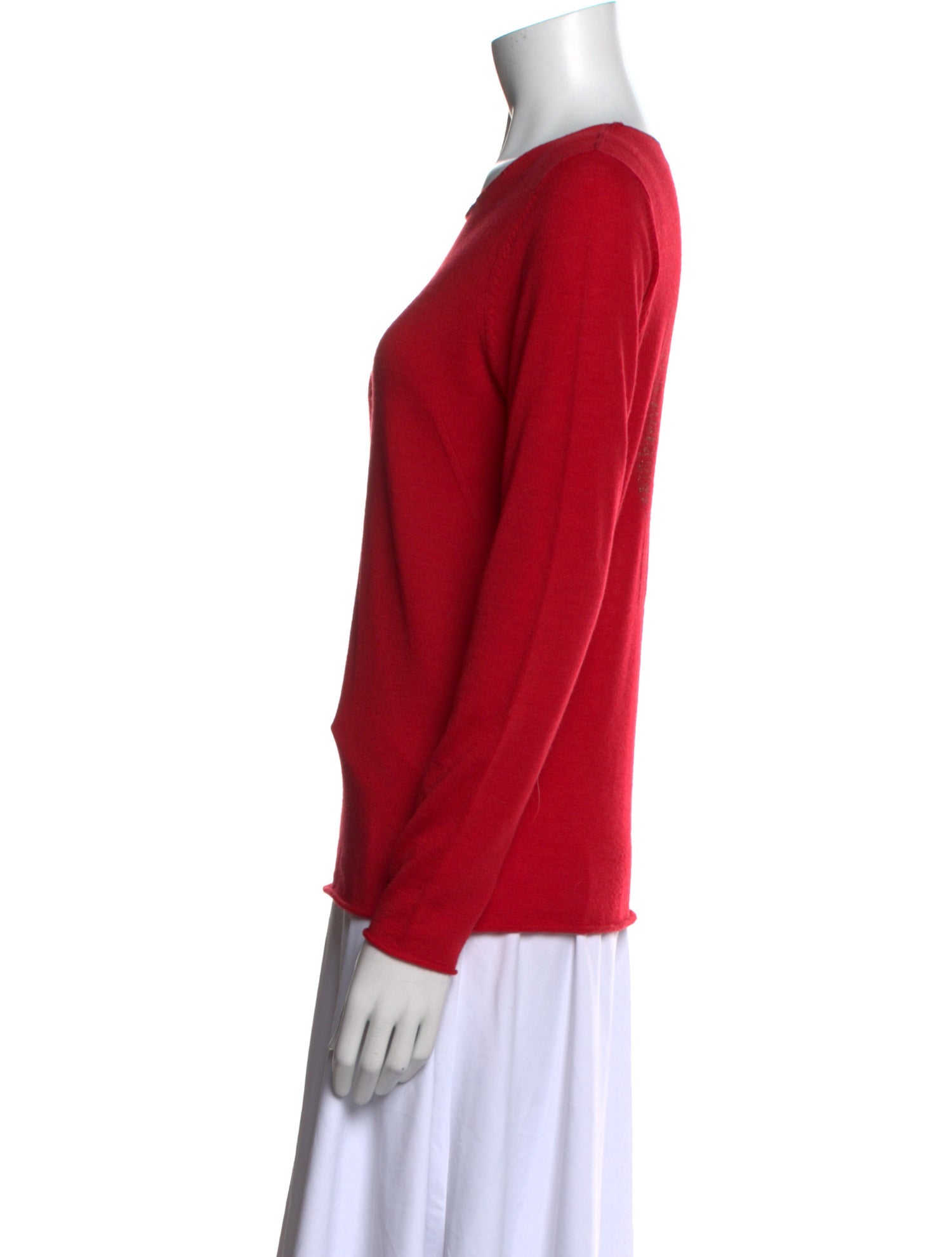 Zadig & Voltaire Merino Wool Crew Neck Top