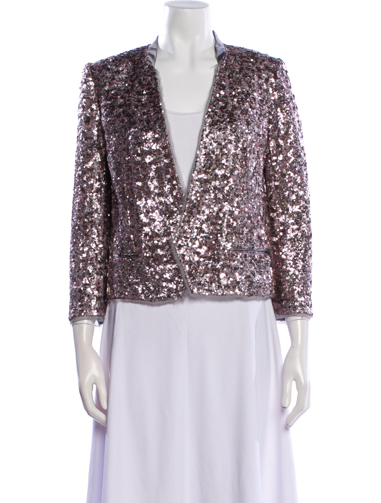 Zadig & Voltaire Nylon Printed Evening Jacket