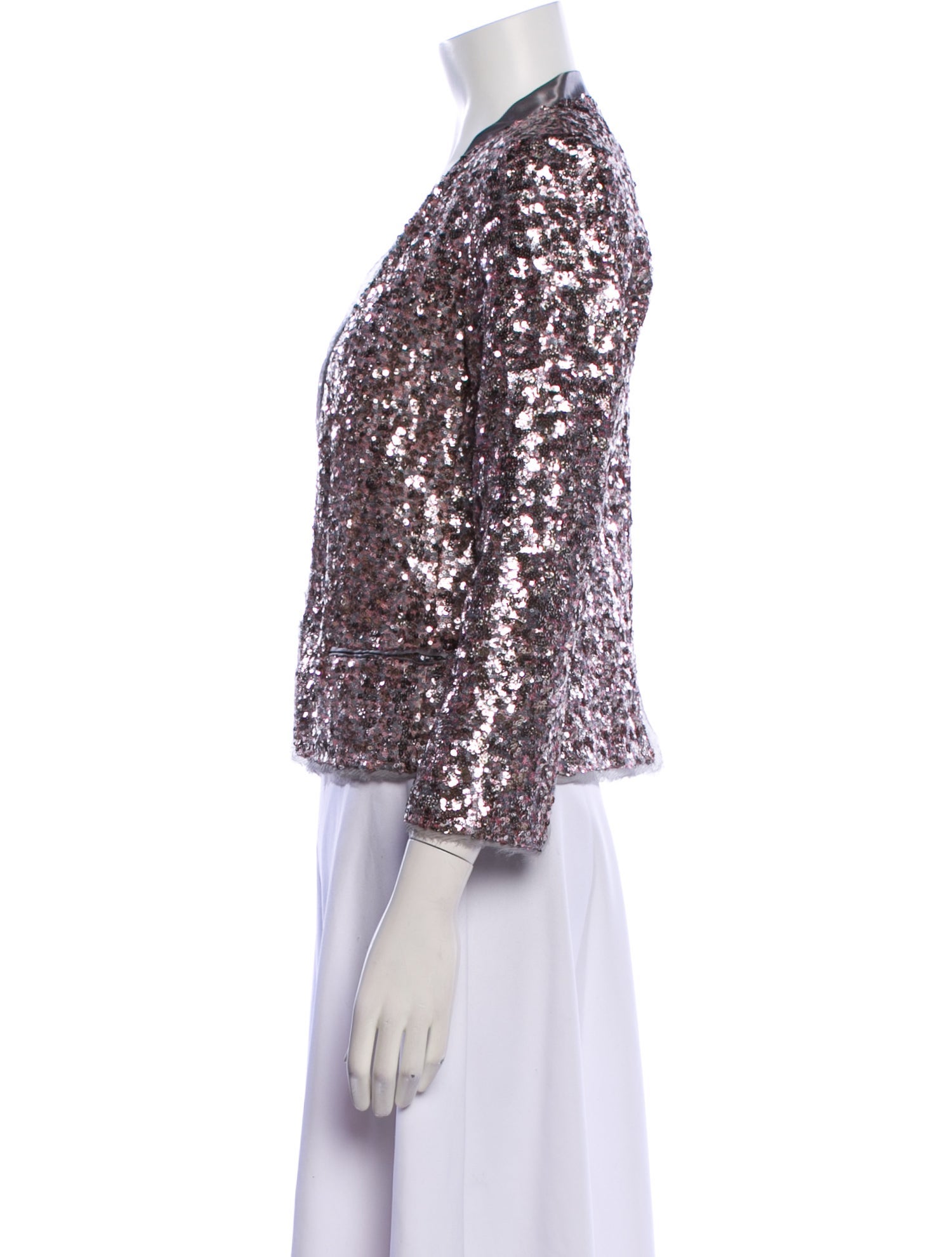 Zadig & Voltaire Nylon Printed Evening Jacket