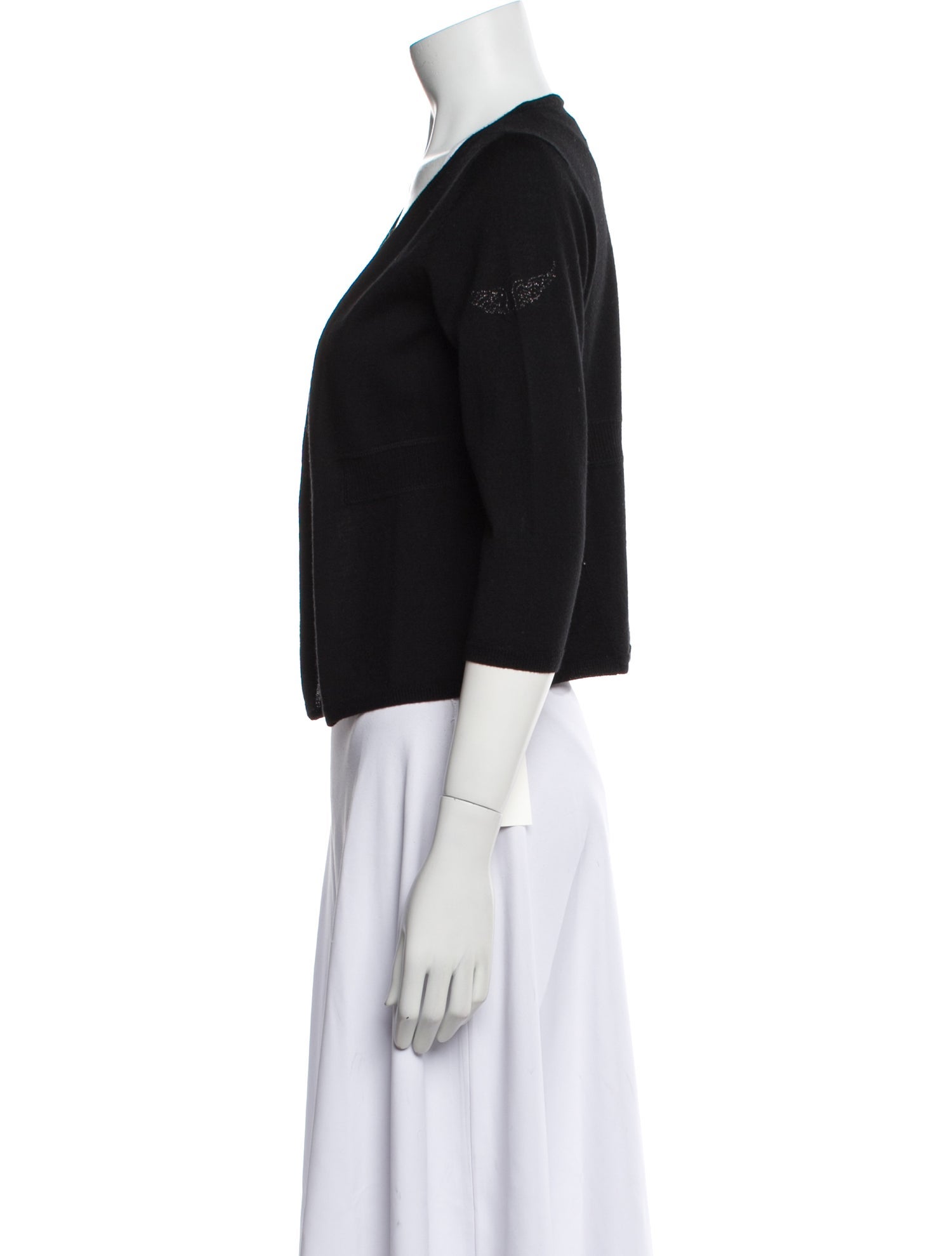 Zadig & Voltaire Merino Wool Open Front Sweater