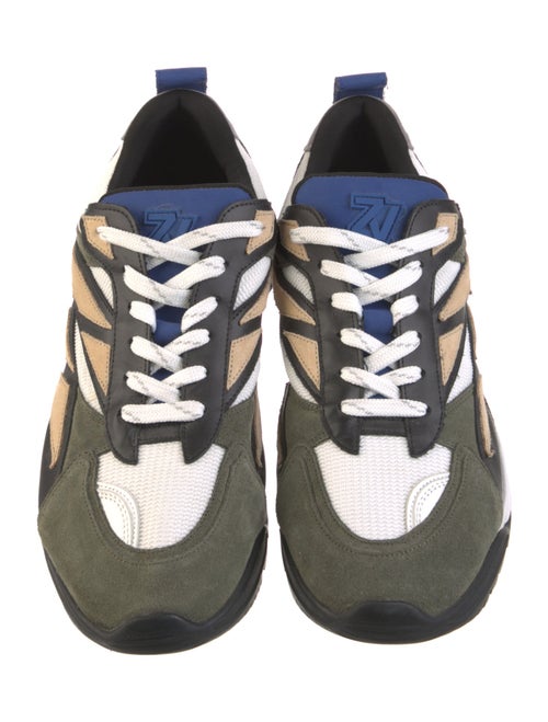 Zadig & Voltaire Leather Printed Sneakers