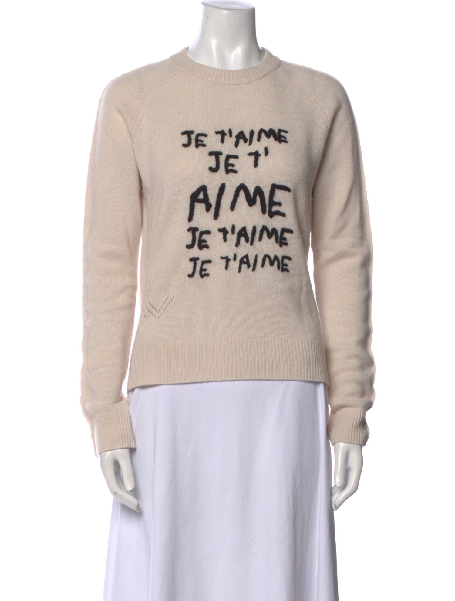 Zadig & Voltaire Cashmere Graphic Print Sweatshirt
