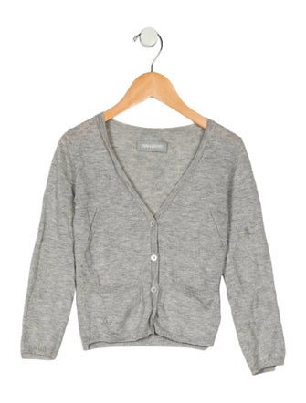 Zadig & Voltaire Girls' Wool Blend Cardigan