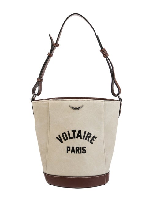 Zadig & Voltaire Canvas Bucket Bag