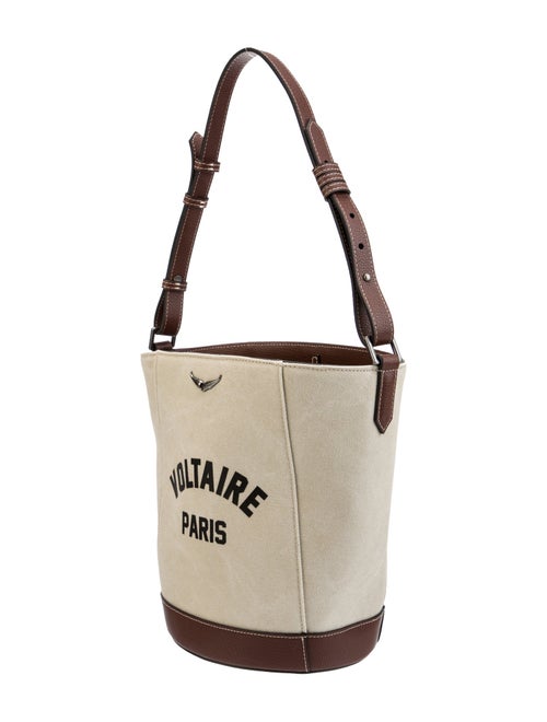 Zadig & Voltaire Canvas Bucket Bag
