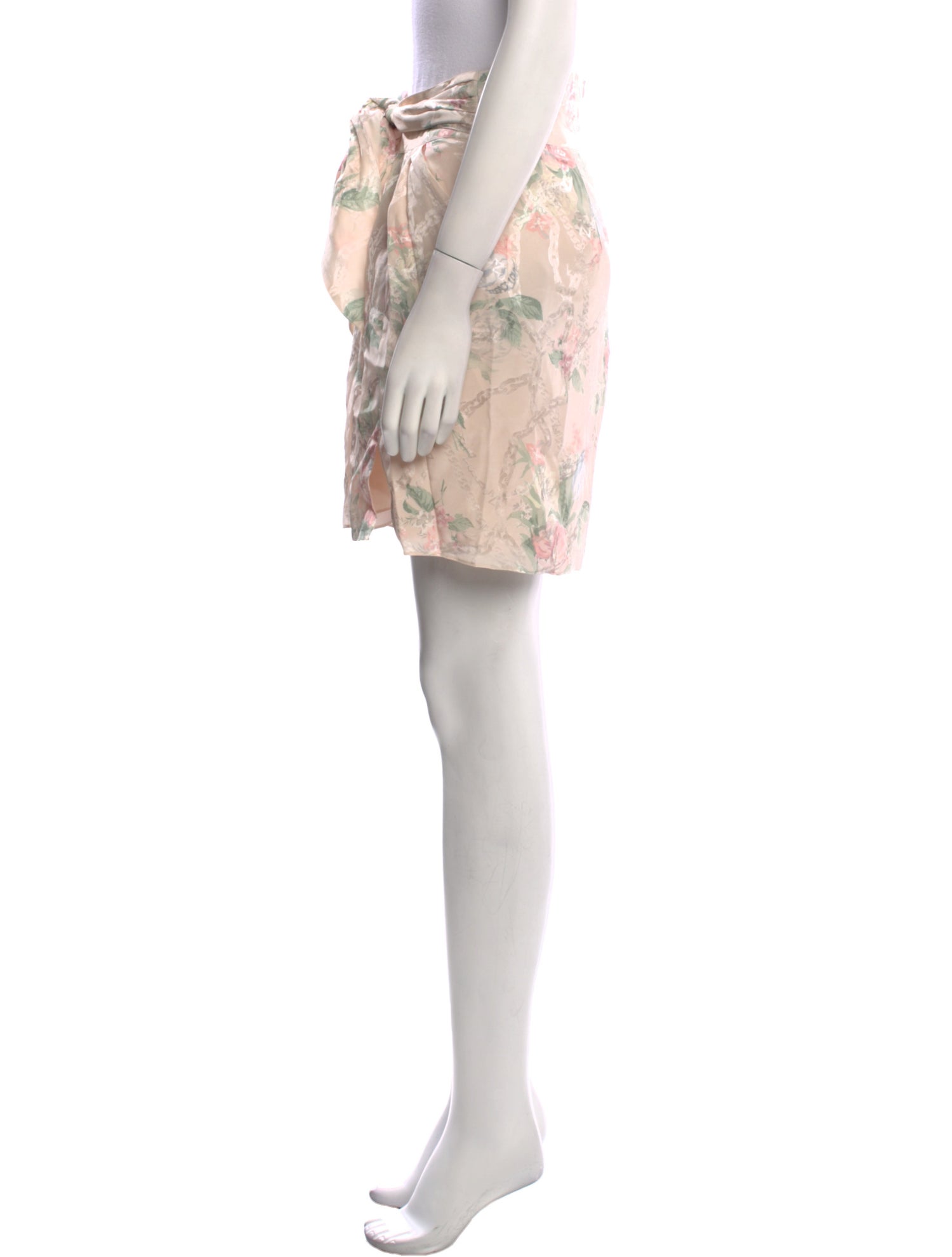 Zadig & Voltaire Silk Knee-Length Skirt w/ Tags