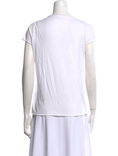 Zadig & Voltaire Graphic Print V-Neck T-Shirt