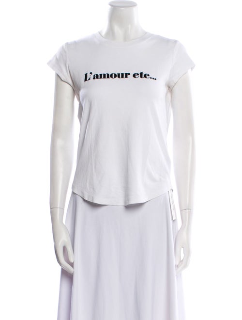 Zadig & Voltaire Graphic Print Crew Neck T-Shirt