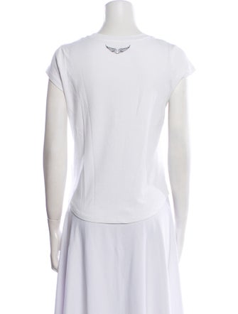 Zadig & Voltaire Graphic Print Crew Neck T-Shirt