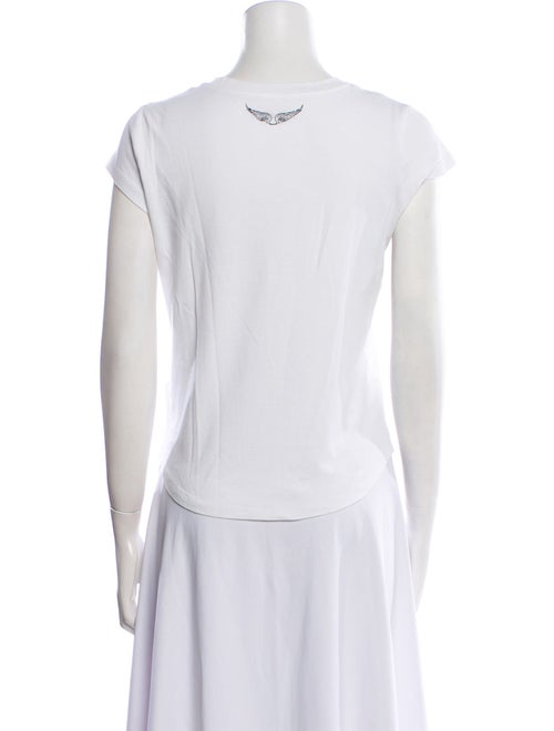 Zadig & Voltaire Graphic Print Crew Neck T-Shirt