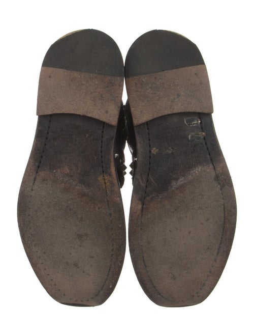 Zadig & Voltaire Spike Accents Leather Combat Boots