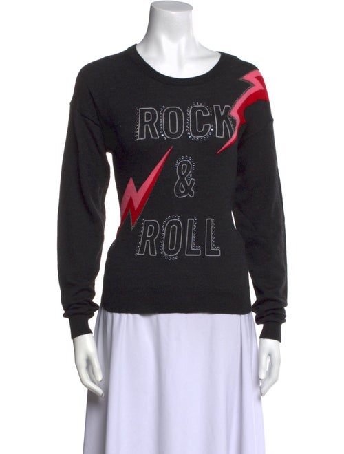 Zadig & Voltaire Wool Graphic Print Sweater