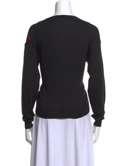 Zadig & Voltaire Wool Graphic Print Sweater