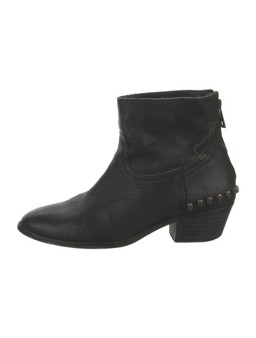 Zadig & Voltaire Leather Studded Accents Boots