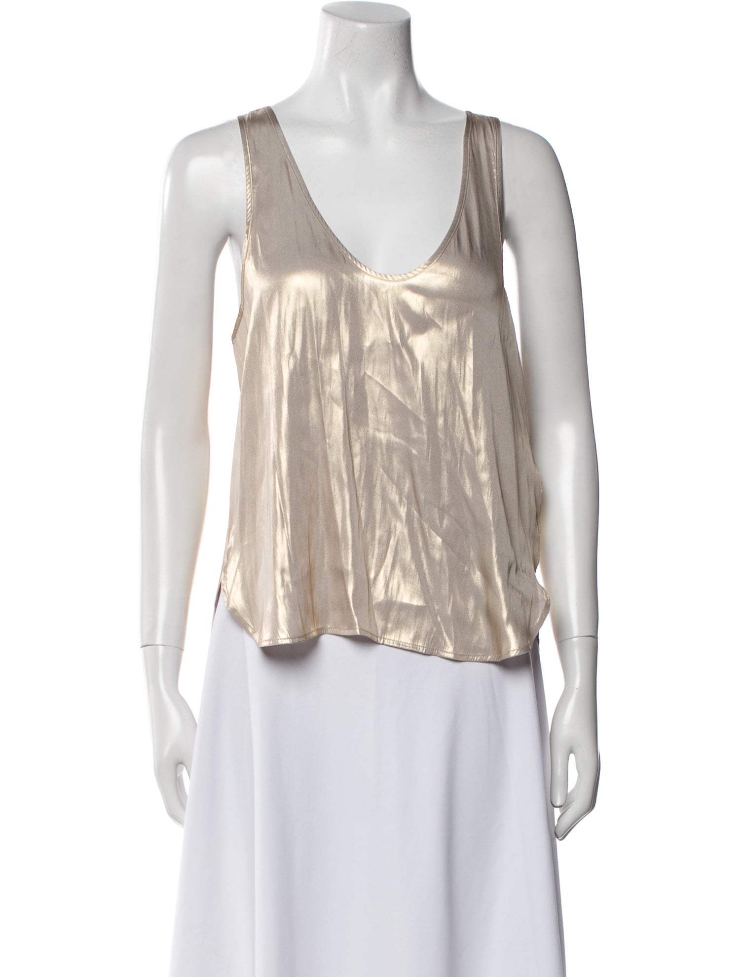 Zadig & Voltaire Scoop Neck Sleeveless Top
