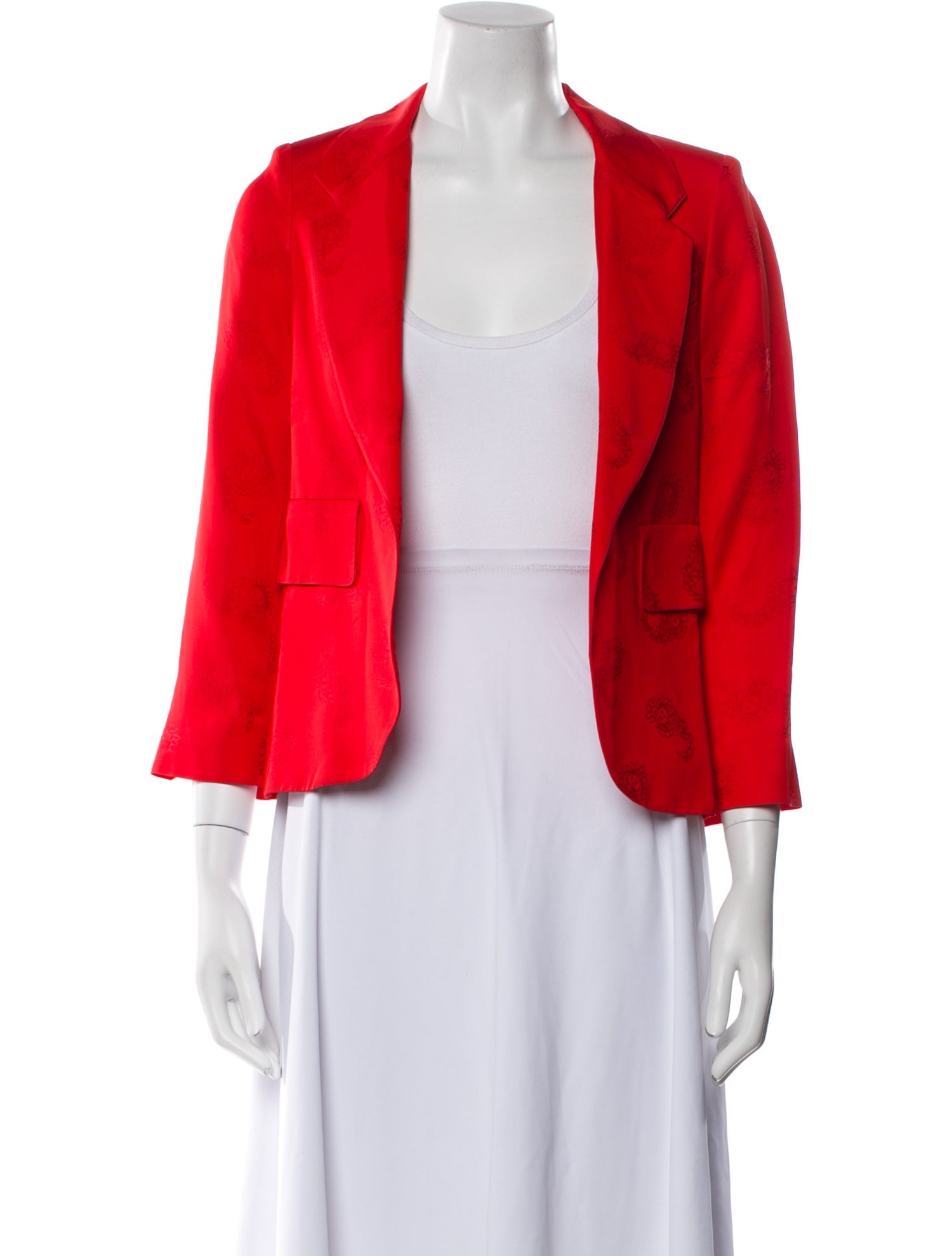 Zadig & Voltaire Plaid Print Blazer