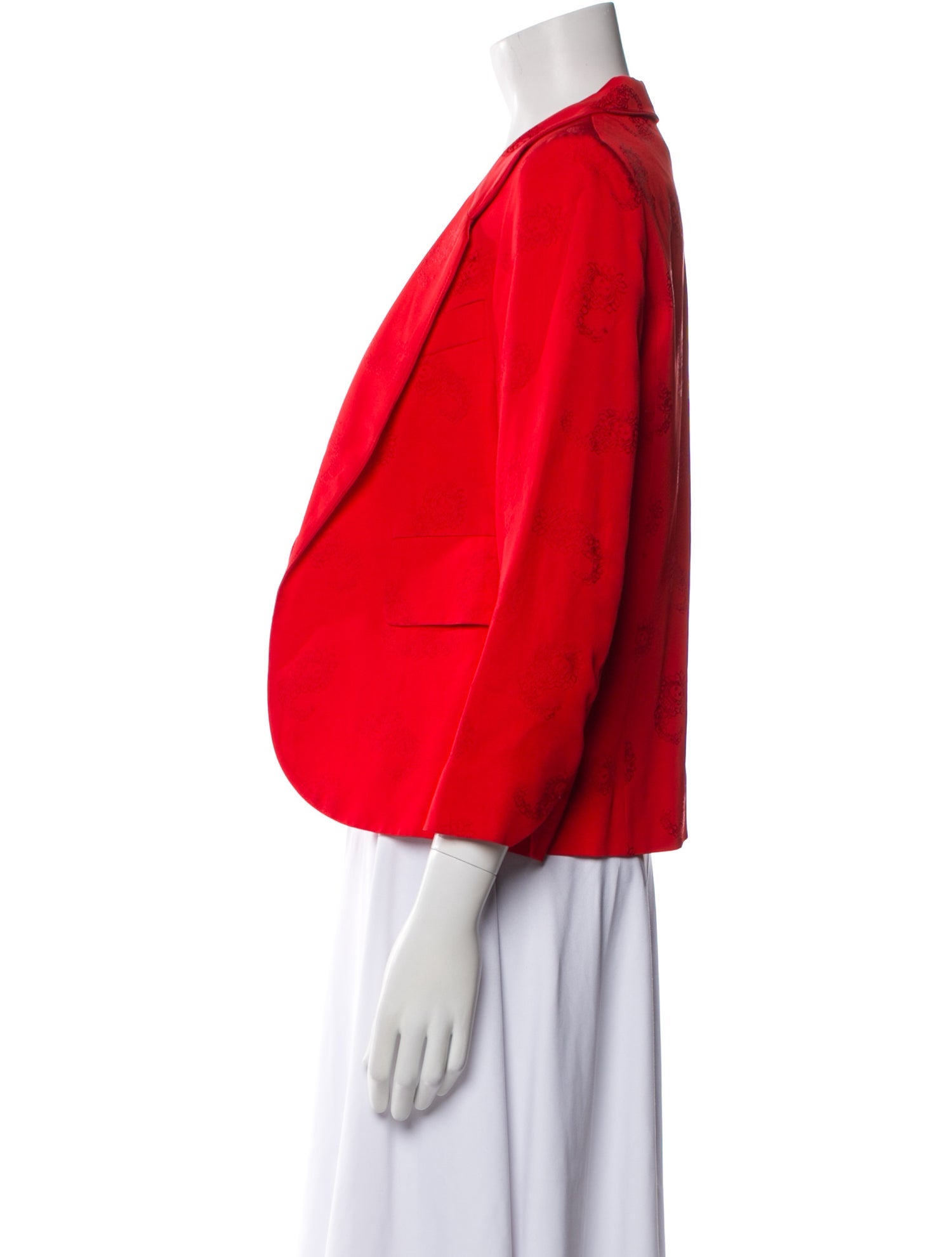 Zadig & Voltaire Plaid Print Blazer