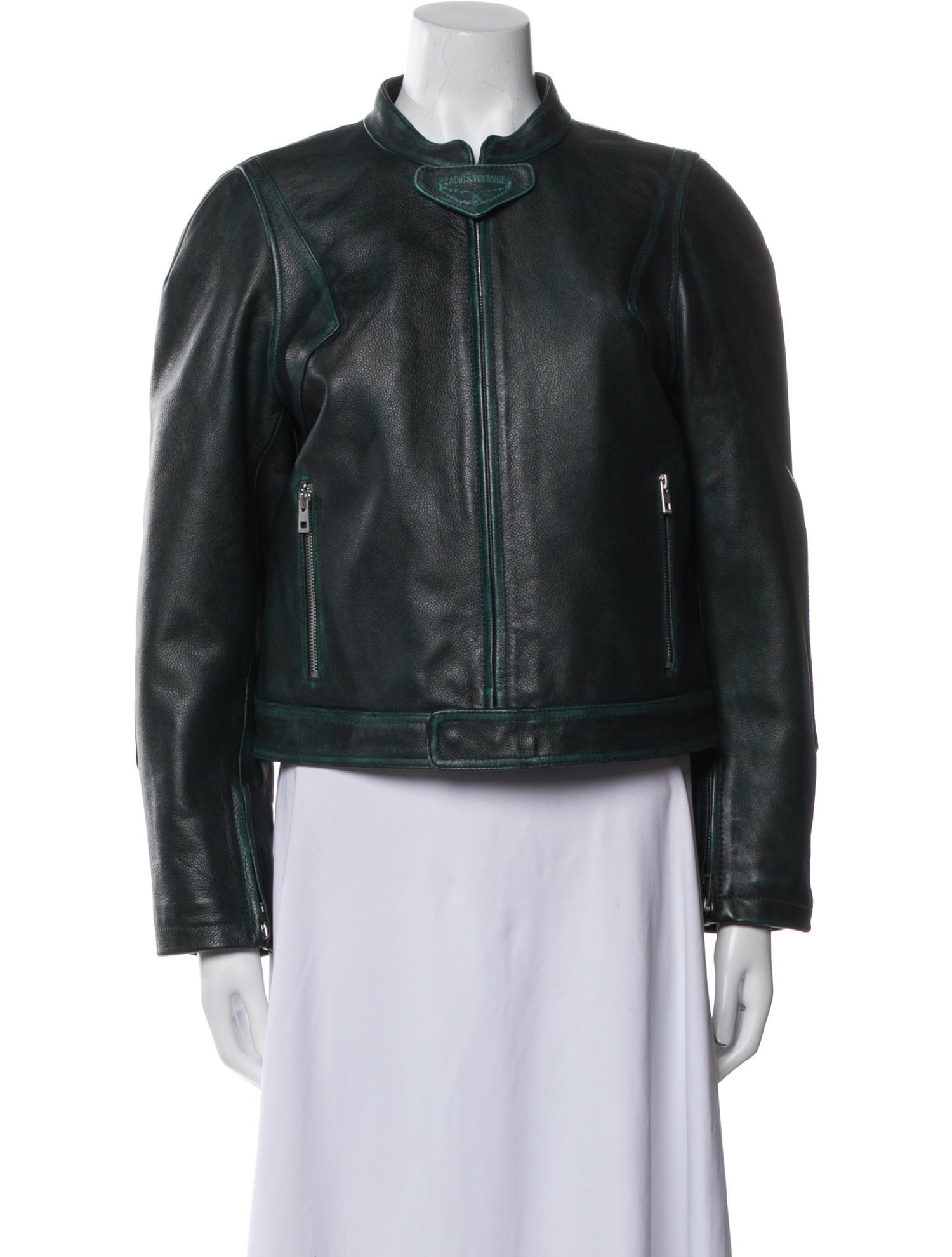 Zadig & Voltaire Leather Biker Jacket