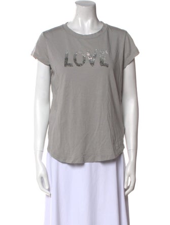 Zadig & Voltaire Graphic Print Crew Neck T-Shirt